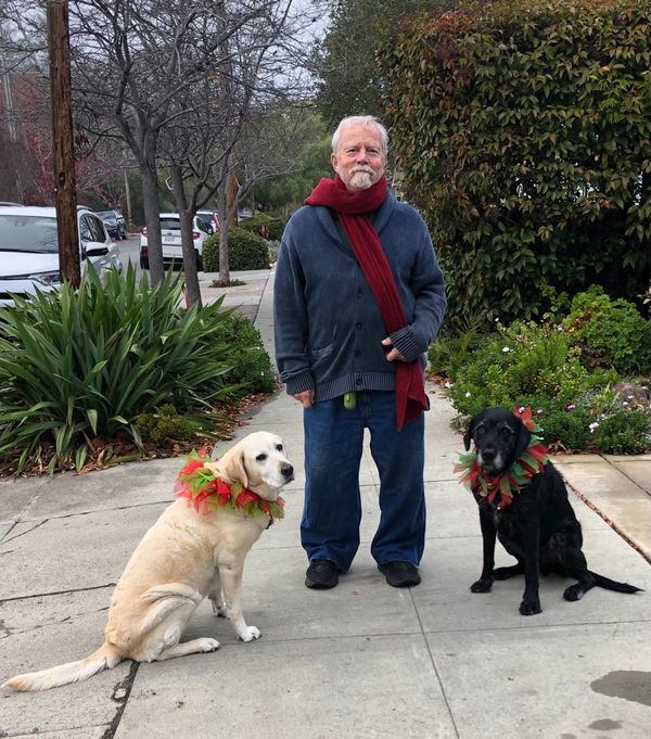 Craig with the Affordable Plumbing family dogs